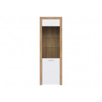 Вітрина REG1W BALDER BRW бежевий/білий