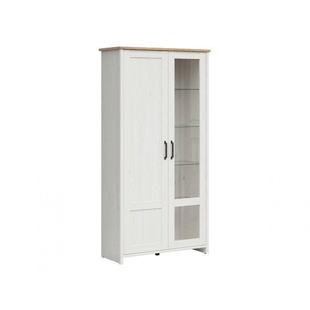 Вітрина REG1D1W LOKSA BRW бежевий/білий