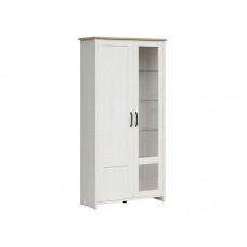 Вітрина REG1D1W LOKSA BRW бежевий/білий