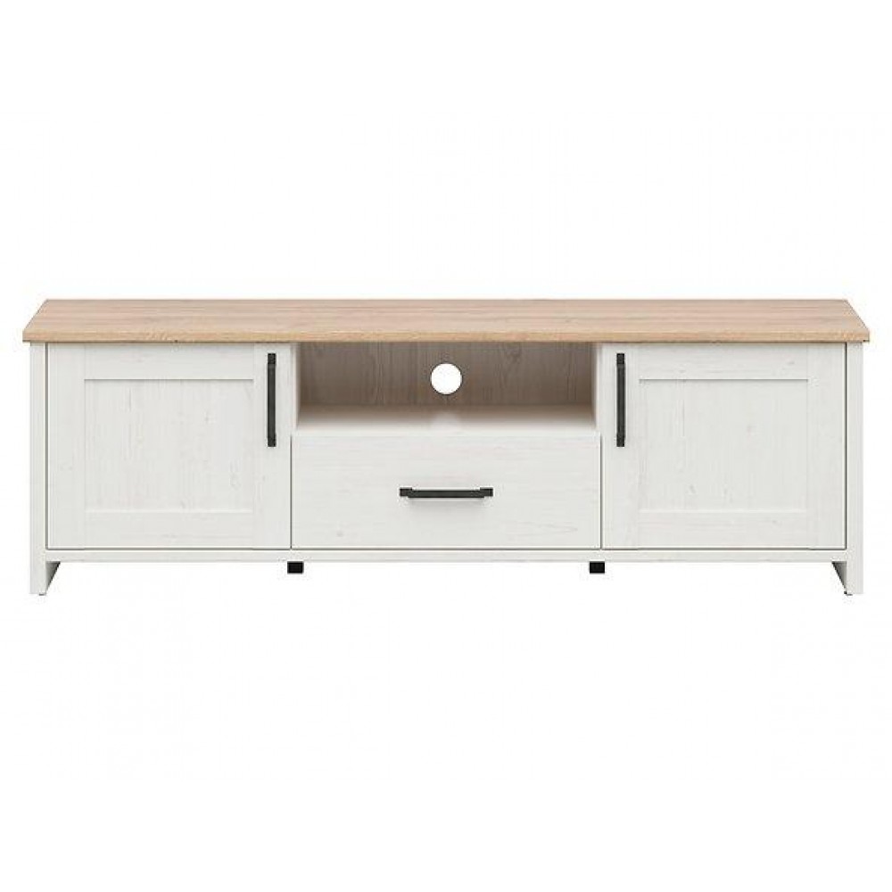 Тумба під ТВ RTV2D1S LOKSA BRW бежевий/білий