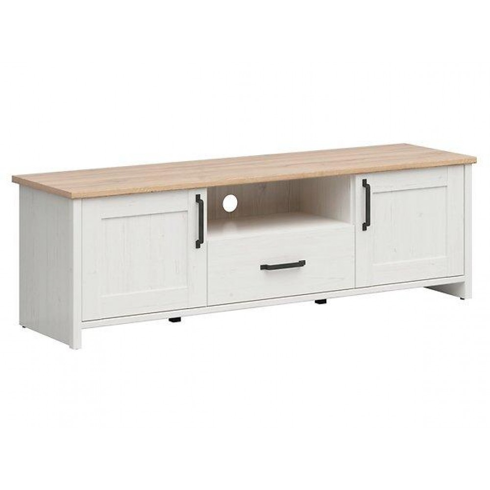 Тумба під ТВ RTV2D1S LOKSA BRW бежевий/білий