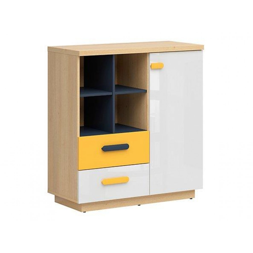 Комод KOM1D2S Wesker BRW бежевий/білий