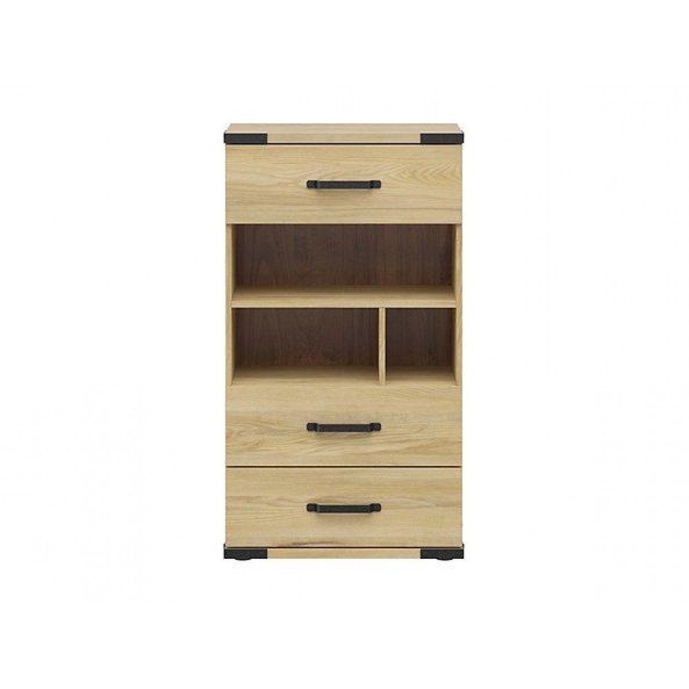 Комод KOM3S Lara BRW бежевый