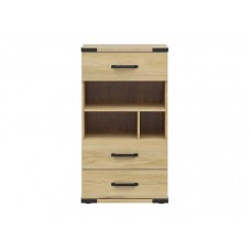 Комод KOM3S Lara BRW бежевый