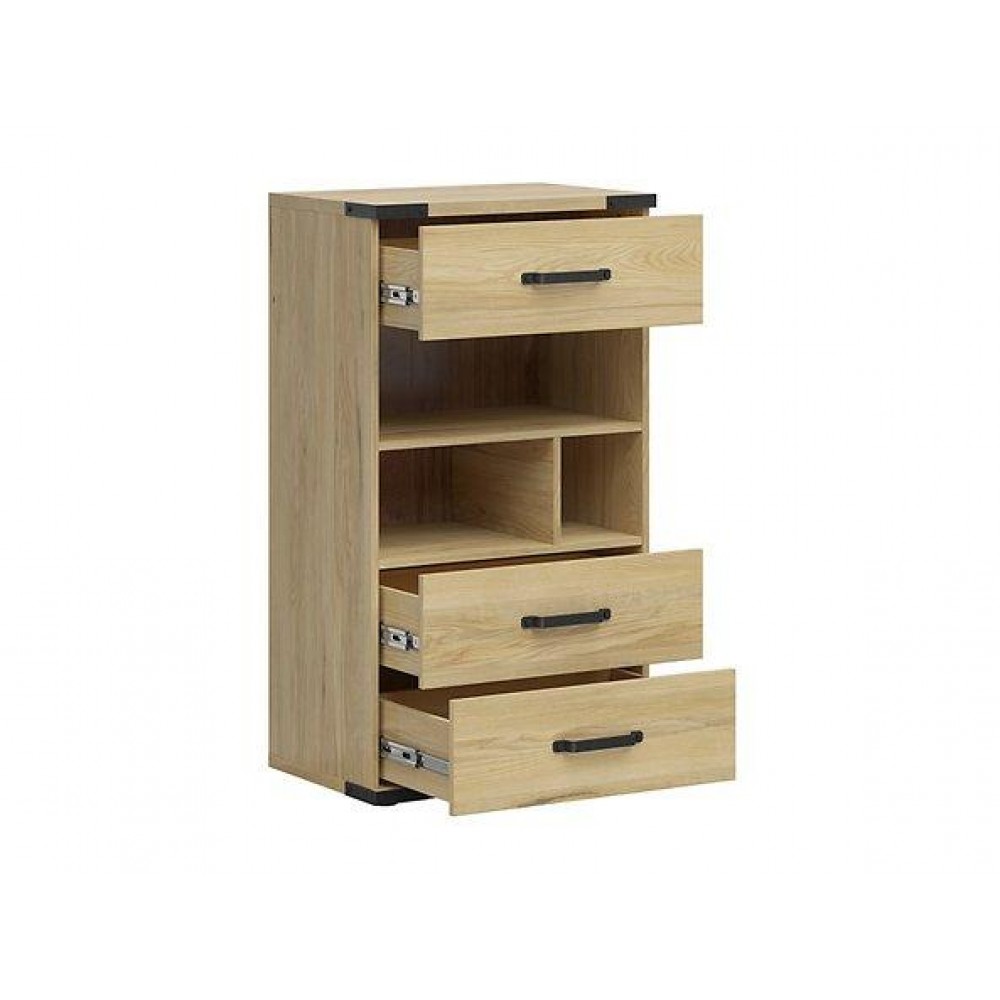 Комод KOM3S Lara BRW бежевый