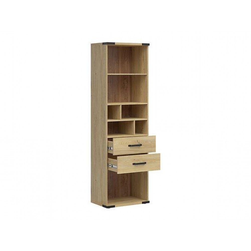 Стеллаж REG2S Lara BRW бежевый Стеллаж REG2S Lara BRW бежевый
