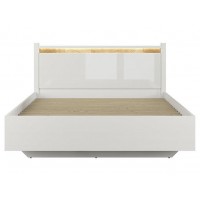 Кровать LOZ/160/B ALAMEDA BRW белый