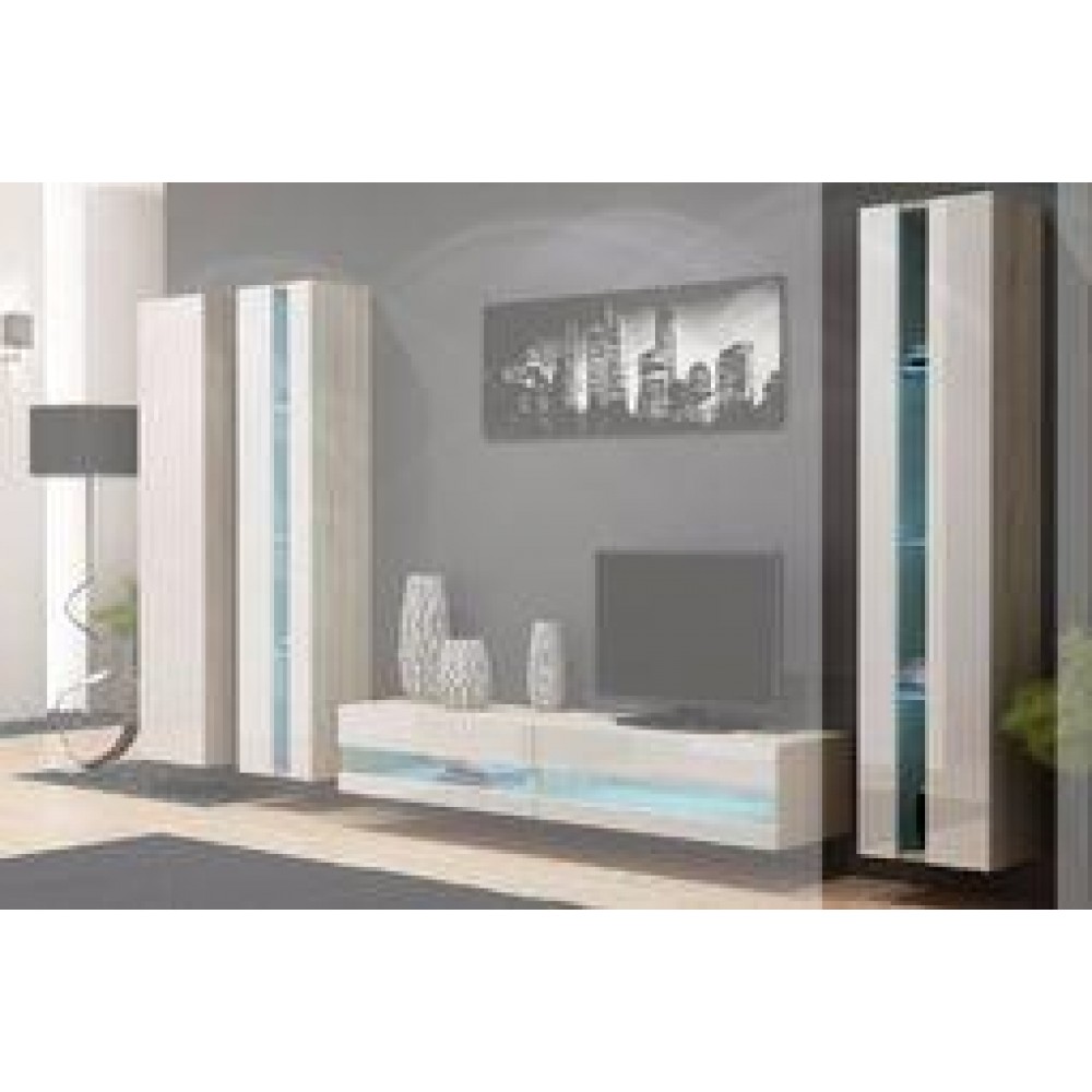 Вітрина VIGO NEW Cama бежевий/білий