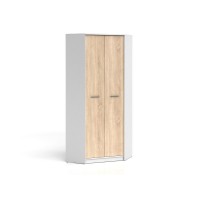 Шафа SZFN2D Nepo BRW білий/бежевий