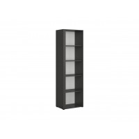 Стелаж REG/57P Graphic BRW графітовий