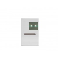 Витрина AZTECA TRIO SFK1W1D/14/9 BRW белый
