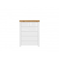 Комод HOLTEN KOM6S BRW бежевий/білий