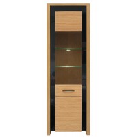 Стеллаж REG1W AROSA BRW бежевый/черный