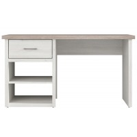 Стол письменный BIU1S LUCA JUZI BRW бежевый/белый