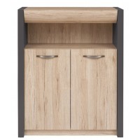 Тумба REG2D1S/11/9 EXECUTIVE BRW бежевий/графітовий