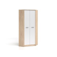 Шкаф SZFN2D Nepo BRW бежевый/белый