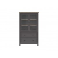 Витрина BOCAGE REG2W2S/18/11 BRW бежевый/графитовый