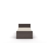 Кровать LOZ/90 Nepo 90x200 BRW коричневый