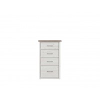 Комод LUCA BABY KOM4S BRW бежевий/білий