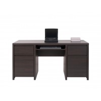 Стіл комп'ютерний BIU2D2S/160 Kaspian BRW коричневий