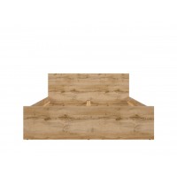 Ліжко LOZ/160 Zele 160x200 BRW бежевий