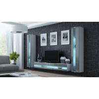 Вітальня Vigo NEW 3 Cama білий/сірий