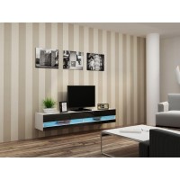 Тумба под ТВ VIGO NEW 180 Cama белый/черный