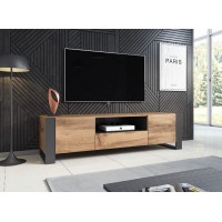 Тумба под ТВ WOOD Cama бежевый/графитовый