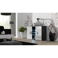 Комод S7 SOHO Cama черный/белый
