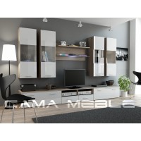 Гостиная стенка Dream 1 Cama бежевый/белый
