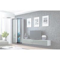 Витрина VIGO 180 Cama белый/серый