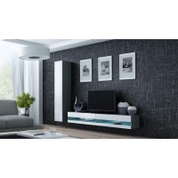 Гостиная стенка Vigo NEW 9 Cama серый/белый
