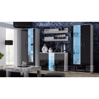 Гостиная стенка SOHO 10 Cama белый/черный