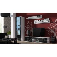 Вітальня Soho 1 Cama білий/чорний