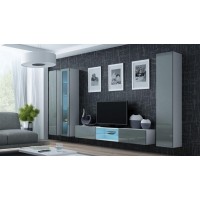 Гостиная стенка VIGO 17 Cama белый/серый
