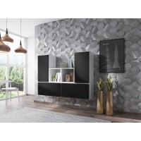 Гостиная стенка ROCO 18 Cama белый/черный