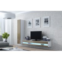 Вітальня Vigo NEW 9 Cama білий/бежевий