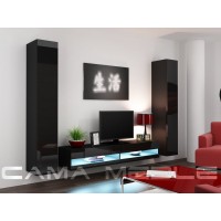 Гостиная стенка Vigo NEW 4 Cama черный