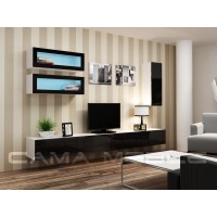 Гостиная стенка Vigo 11 Cama белый/черный