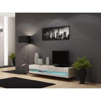 Тумба під ТВ VIGO NEW 180 Cama світло-бежевий/білий