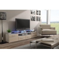 Тумба під ТВ EVORA Cama білий/кремовий