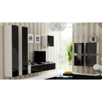 Гостиная стенка VIGO 24 Cama белый/черный