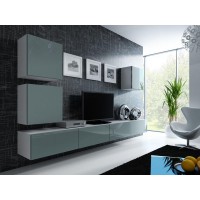 Гостиная стенка VIGO 22 Cama белый/серый