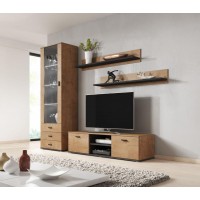Гостиная стенка SOHO 7 Cama бежевый/черный