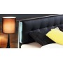 Кровать BLQL161B-N09 BELLEVUE Forte коричневый/черный