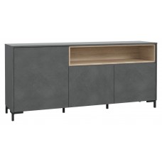 Комод CNF2K231-C848 GALACTIQUE Forte бежевый/графитовый