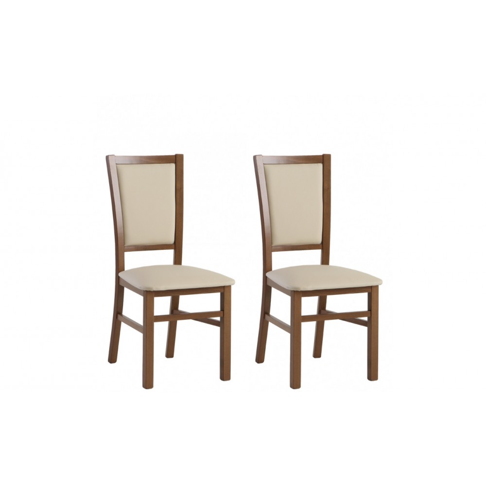 Стул KR0124-D47-637 MINOR Forte бежевый/коричневый