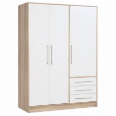 Шкаф JPTS84-Q36F-W JUPITER Forte бежевый/белый
