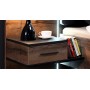 Кровать BLQL181B-N09 BELLEVUE Forte коричневый/черный