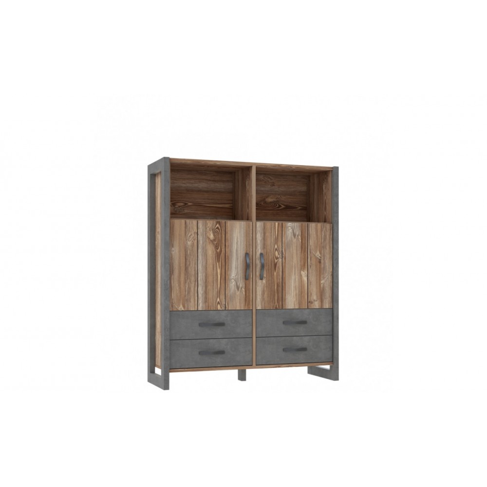 Комод NTEK521-C473 NOTE Forte бежевий/графітовий